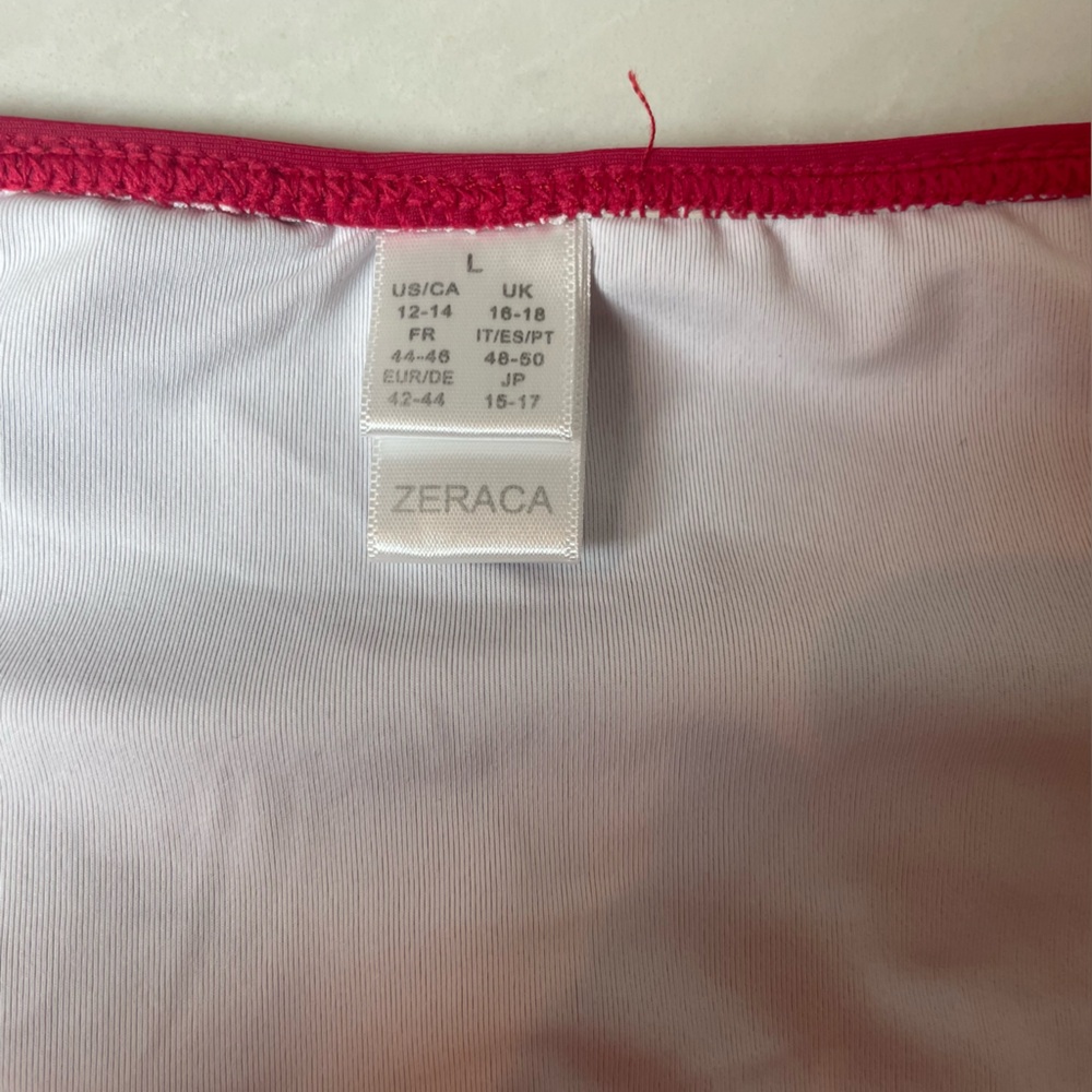 Zeraca Cherry Crisscross String Bikini - Size L - image 7